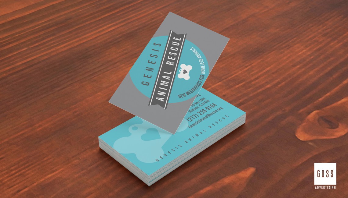 Genesis Animal Rescue - Business Cards