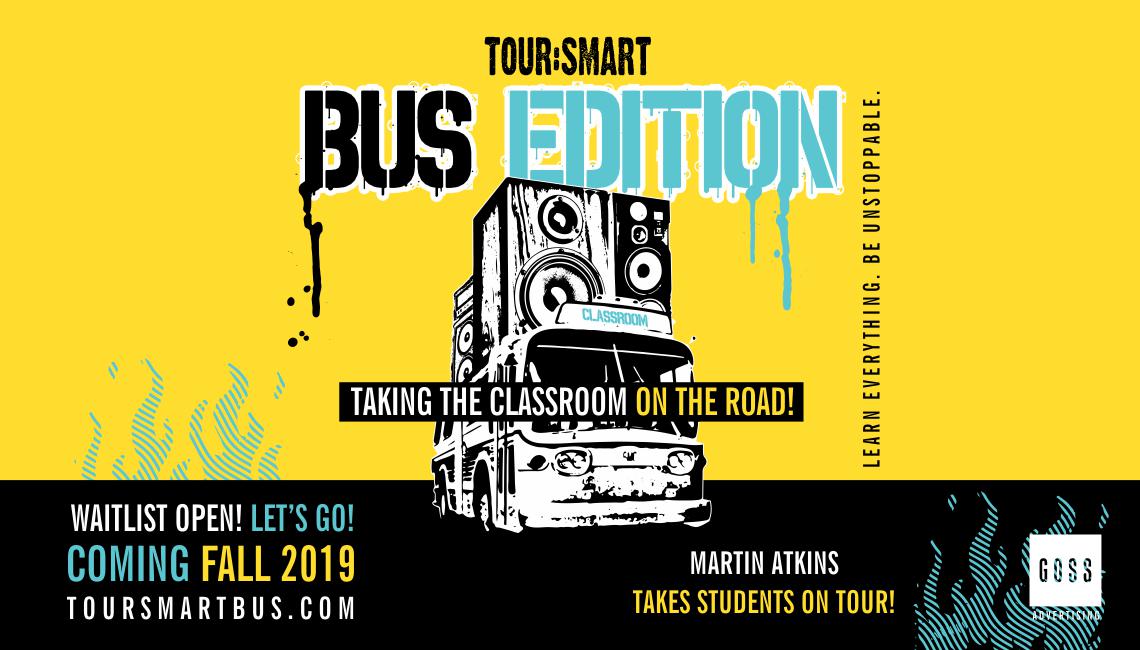 Martin Atkins Tour Smart : Bus Edition - Social Media Graphics