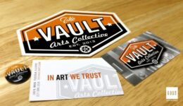 The Vault - Stickers and Business Cards