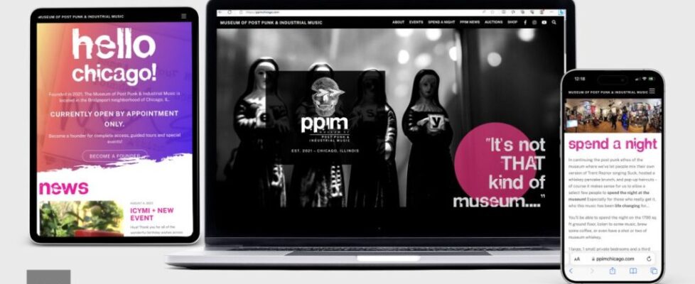 Museum of Post Punk and Industrial Music - Website